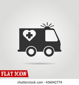 ambulance icon vector