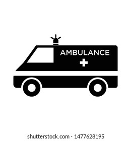 Ambulance icon. Vector design. - Vector