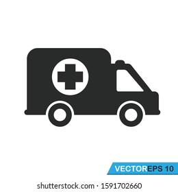 ambulance icon vector design illustration