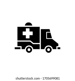 Ambulance icon vector design template