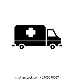 Ambulance icon vector design template