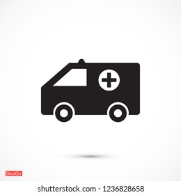 ambulance icon. Vector  Eps 10 