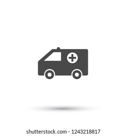 ambulance icon. Vector  Eps 10 