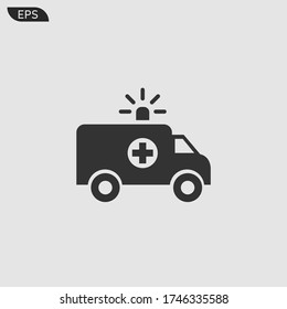 Ambulance icon vector eps 10