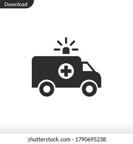 Icono de ambulancia eps 10