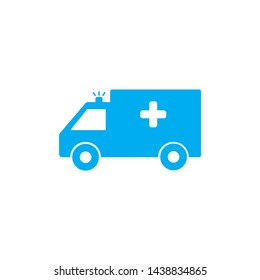 Ambulance Icon Vector Illustration symbol