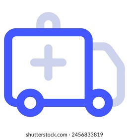 Ambulance icon for web, app, infographic, etc
