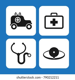 Ambulance icon. Web element. Premium quality graphic design. Signs symbols collection, simple icon for websites, web design, mobile app, info graphics on white background on white background