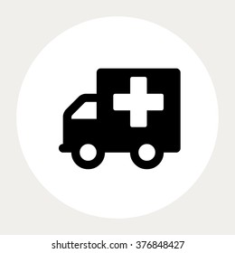 Ambulance icon.Medical Icons. Vector illustration.