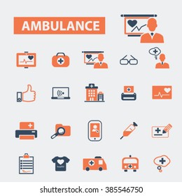 ambulance icons
