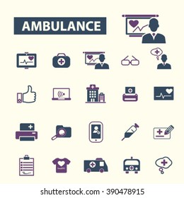 ambulance icons
