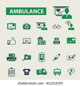 ambulance icons
