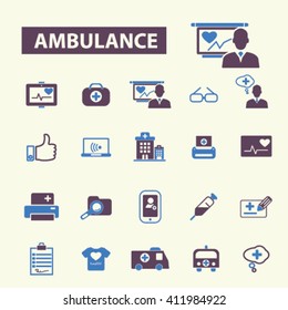 ambulance icons
