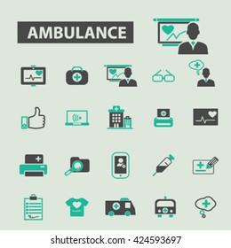 ambulance icons
