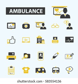 ambulance icons
