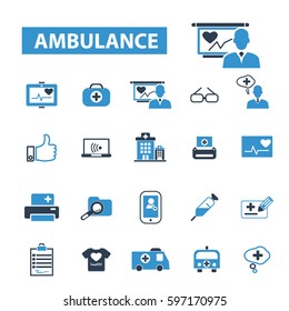 ambulance icons
