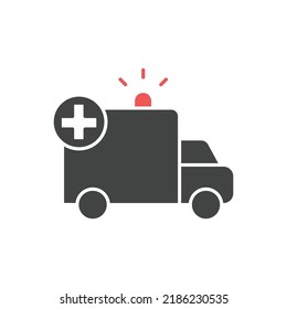 ambulance icons  symbol vector elements for infographic web