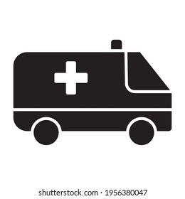 Ambulance Isolated Vector icon which can be easily modified or edit