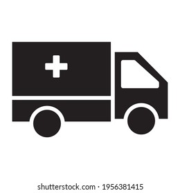 Ambulance Isolated Vector icon which can be easily modified or edit