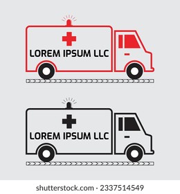 Ambulance Logo, Emergency Car Logo