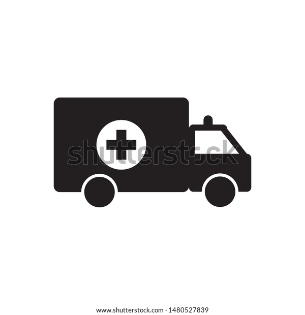 ambulance medical\
design vector\
illustration