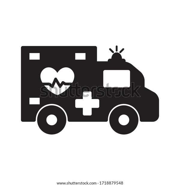 Ambulance Medical Icon\
Vector Illustration