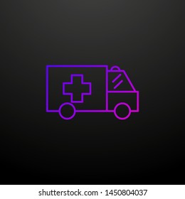 ambulance nolan icon. Elements of medical set. Simple icon for websites, web design, mobile app, info graphics