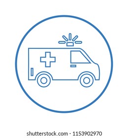 Ambulance Outline Icon