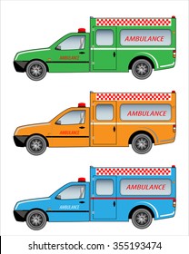 Ambulance Pickup Car