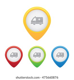 Ambulance Pins