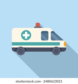 Ambulance rushing to provide medical care, symbolizing emergency response and healthcare services