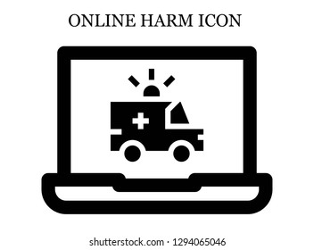 Ambulance search icon. Editable Ambulance search icon for web or mobile.