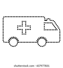 Ambulance sign illustration