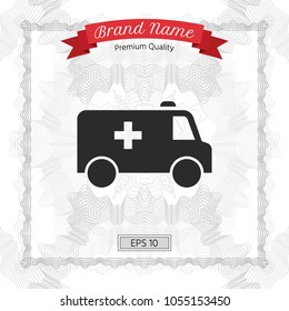 Ambulance symbol icon