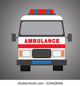 Ambulance, vector