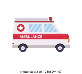 Ambulance Vector Art Design Illustration