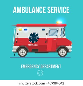 Ambulance vector car
