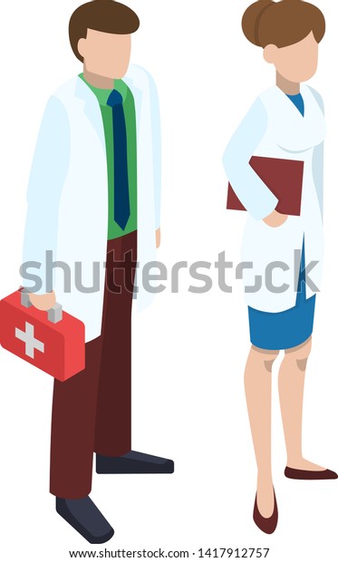 Ambulance vector doctor character ambulance\
car and pharmacy medicine drugs pills illustration medicatio\
first-aid isometric set of medical treatment healthcare signs\
isolated on white\
background