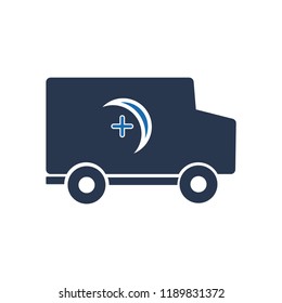 ambulance vector icon 