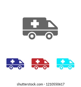 Ambulance vector icon
