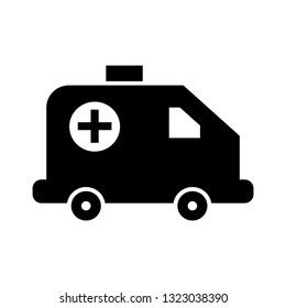Ambulance Vector Icon