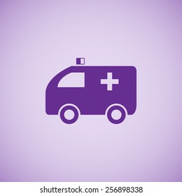 Ambulance vector icon