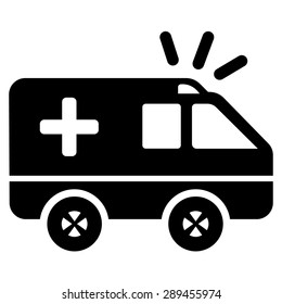 Ambulance Vector Icon