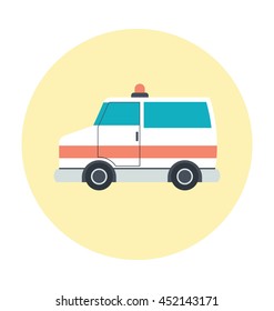 Ambulance Vector Icon