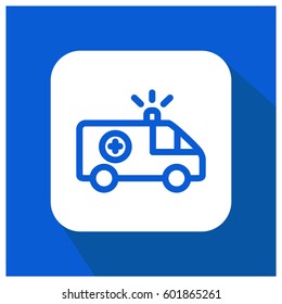 Ambulance vector icon