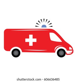ambulance vector icon