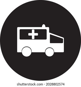 Ambulance  vector icon  design 2021