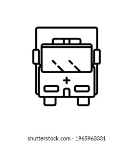 Diseño de Ambulancia, Vector e Icono