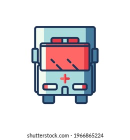 Diseño de Ambulancia, Vector e Icono