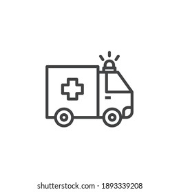 
Ambulance Vector Icon Logo Eps 10